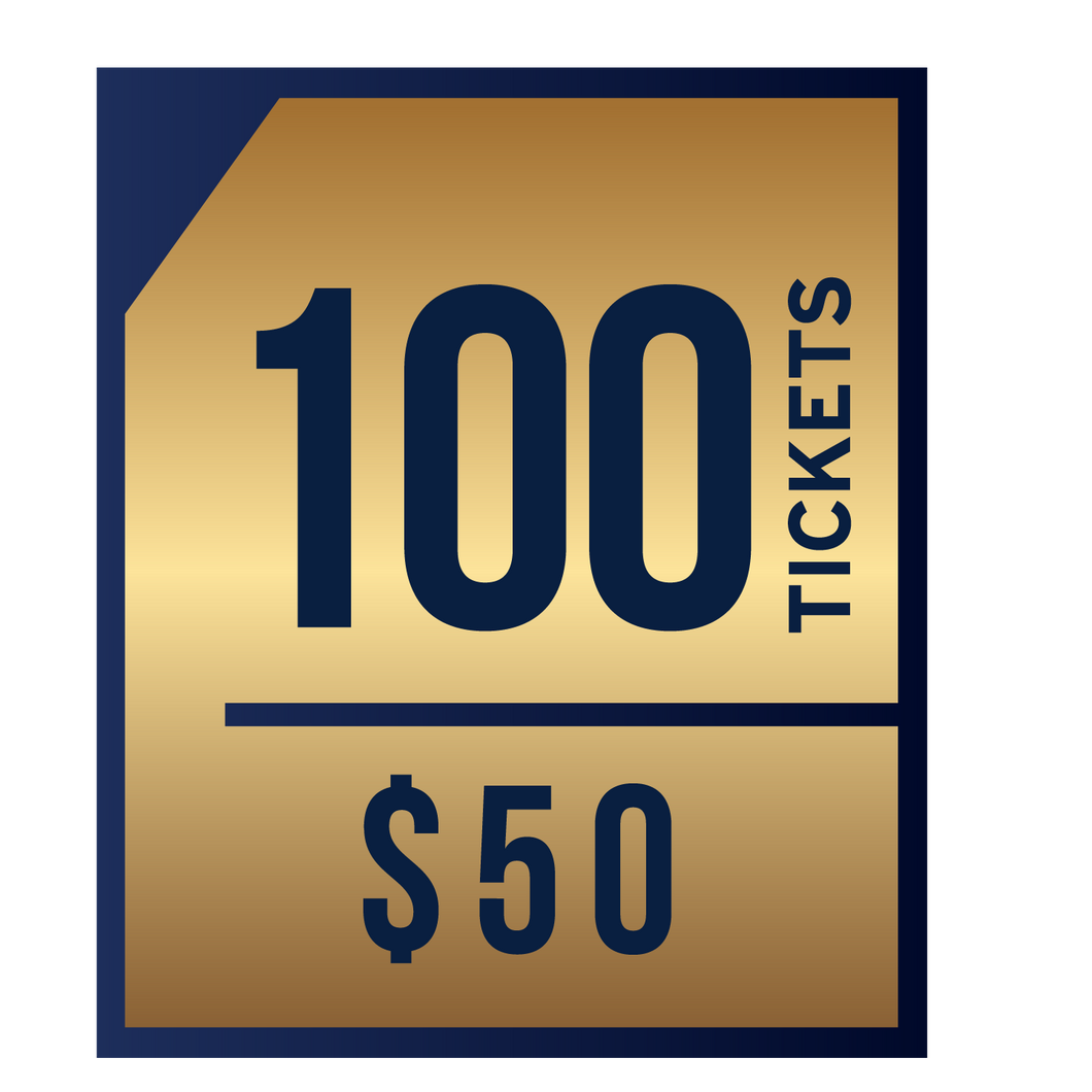 100 for $50